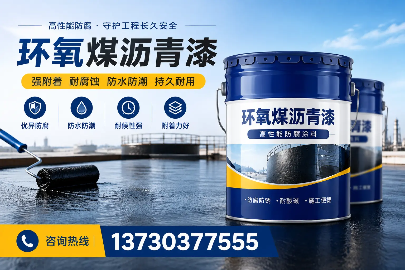 如何判断环氧煤沥青漆的质量？昆玉消费者指南