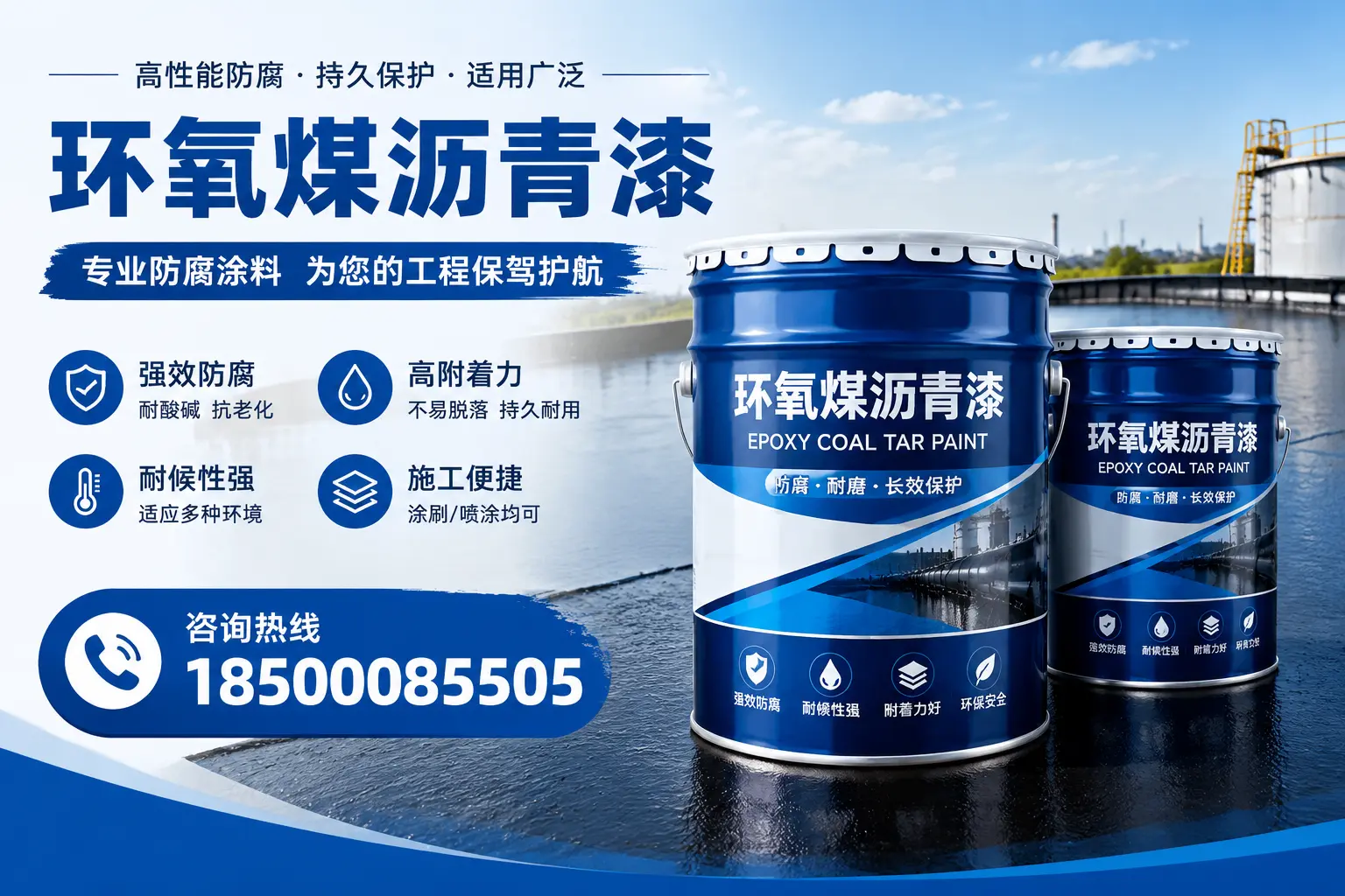 环氧煤沥青漆与其他漆类的比较，昆玉用户的选择依据